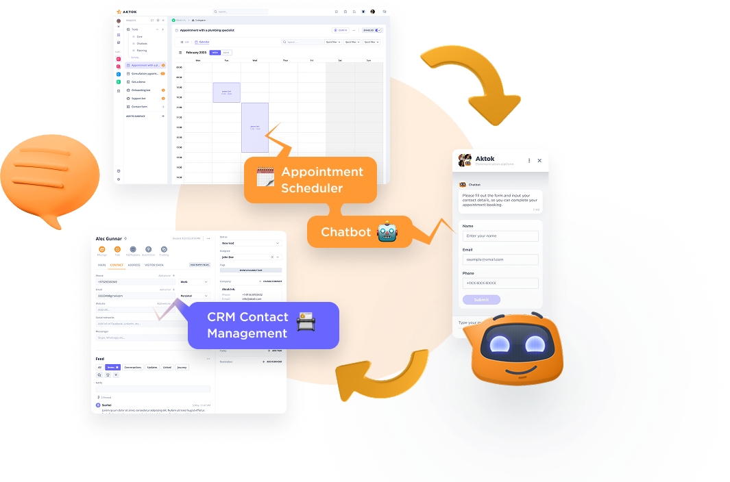 Marketing automation interface